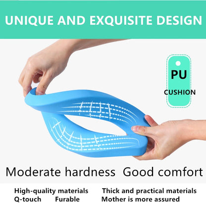 1-6 Years Old Children's Pot Cute Baby Toilet Seat Easy to Clean Baby Potty Portable Stool Boys And Girls Safe Trainer Seat WC