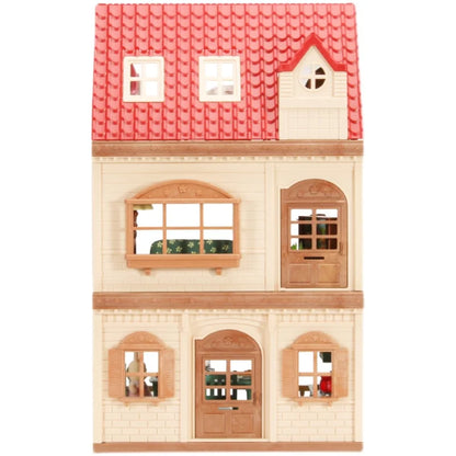 Forest Family Dream Dollhouse Villa – 3-Storey Playset