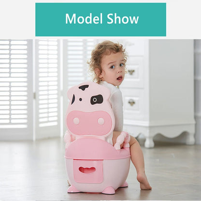1-6 Years Old Children's Pot Cute Baby Toilet Seat Easy to Clean Baby Potty Portable Stool Boys And Girls Safe Trainer Seat WC