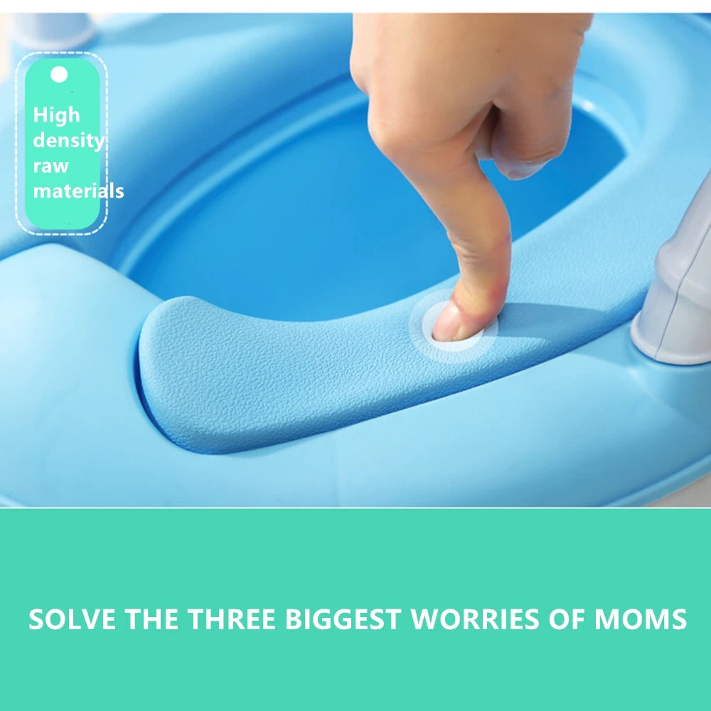 1-6 Years Old Children's Pot Cute Baby Toilet Seat Easy to Clean Baby Potty Portable Stool Boys And Girls Safe Trainer Seat WC
