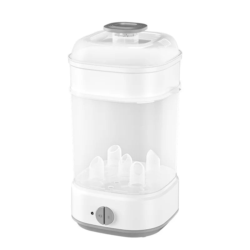 Baby Electric Steam Bottle Sterilizer Feeding Bottle Sterilizers Milk Warmer Electric Kid Bottle Sanitizer with Timer