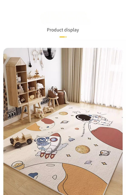Children Room Carpet Living Room Study Toy Reading Area Baby Crawling Carpet Play Anti Fouling Anti Slip Rug Baby Playing Mat