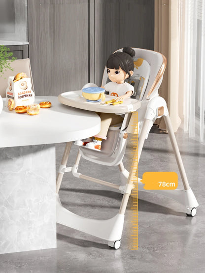 BabyBlush 2-in-1 Convertible Baby Dining & Rocking Chair