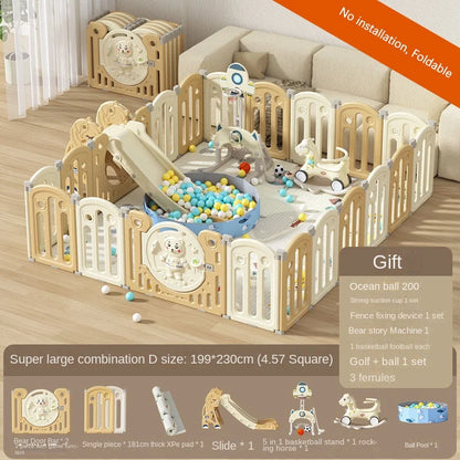 BabyBlush Luxury Baby Playground Playpen Combination