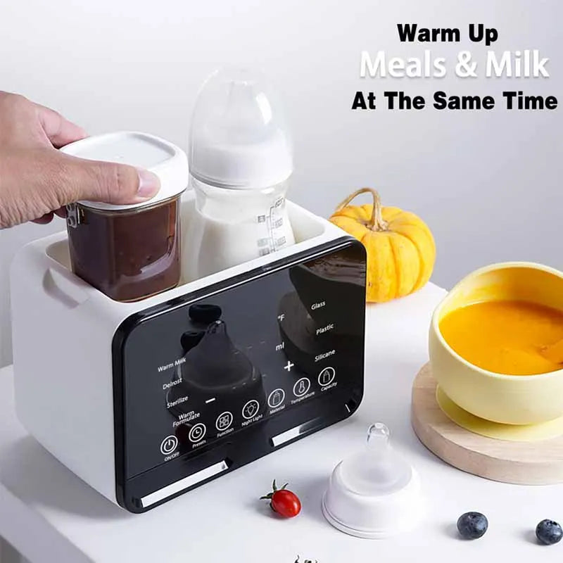 Baby Bottle Warmer Sterilizer Multifunction Fast Milk Bottle Warmers with Timer Accurate Temperature Control Newborn Accessories
