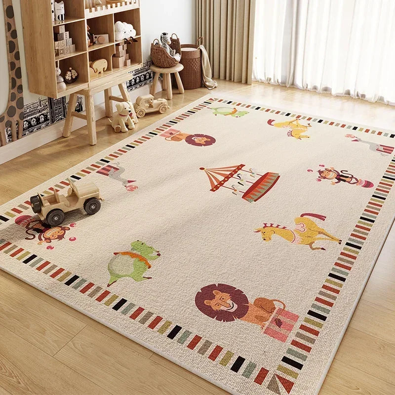 Children Room Carpet Living Room Study Toy Reading Area Baby Crawling Carpet Play Anti Fouling Anti Slip Rug Baby Playing Mat