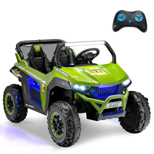 BabyBlush 2-Seater Kids Electric Ride-On UTV with Remote Control