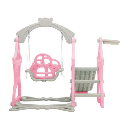 BabyBlush Toddler Swing & Slide Playset