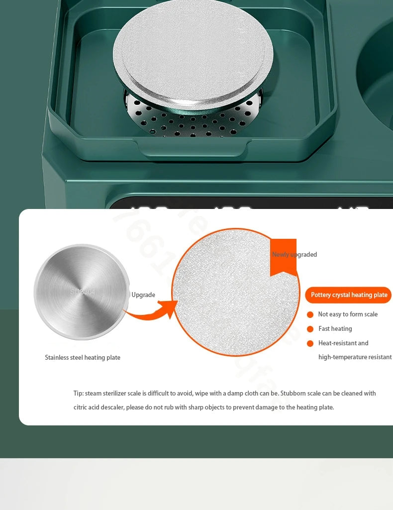 KH-8869 New upgraded professional intelligent constant temperature milk regulator  Baby bottle sterilizer Kettle