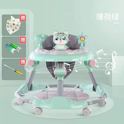 LazyChild Baby Walker Walkers for kids With Wheels Andador Car Toddler Walker for Kids Learning Baby Wallker Music Balance