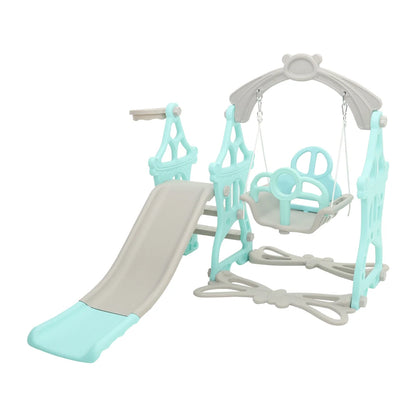 BabyBlush Toddler Swing & Slide Playset