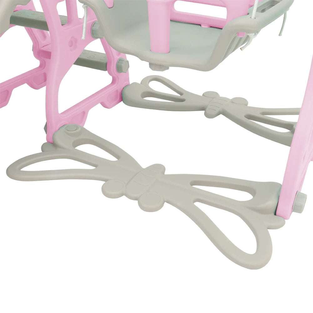 BabyBlush Toddler Swing & Slide Playset