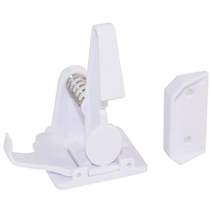 5/10Pcs Baby Cabinet Locks Invisible Closet and drawer Lock Child Security Protector No Drilling Installation White