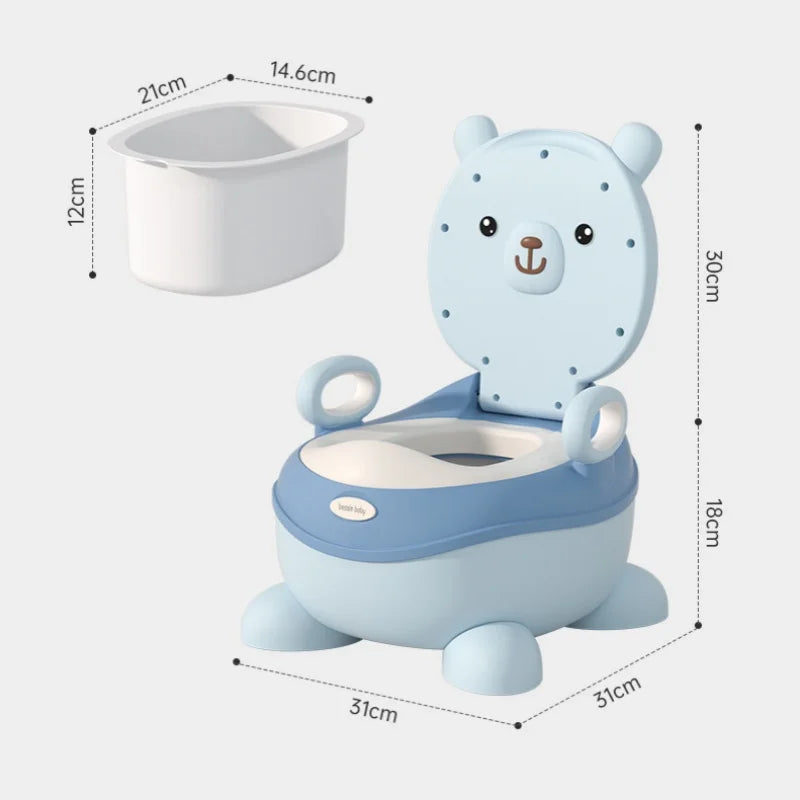 Children's toilet seat Male and female baby potty large baby potty Household child pail toilet seat potty