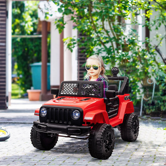 12V Kids Off-Road Electric Ride-On Truck with Remote Control