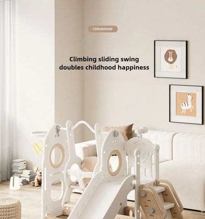Children's Slide Indoor Home Slide Swing Multi-function Combination Baby Toy Small Family Amusement Park