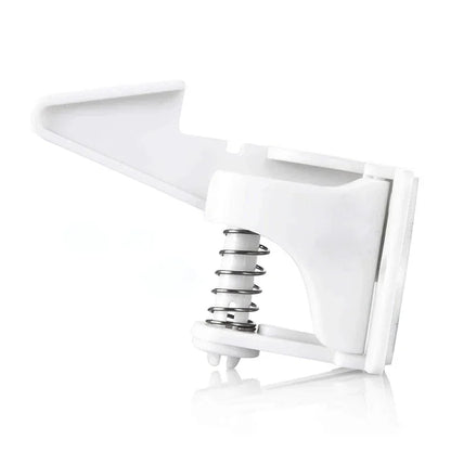 5/10Pcs Baby Cabinet Locks Invisible Closet and drawer Lock Child Security Protector No Drilling Installation White