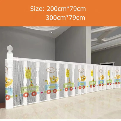 Mesh Children's Safety Barrier Stair Protection Multipurpose Baby Safety Barriers Baby Safety Children Protection