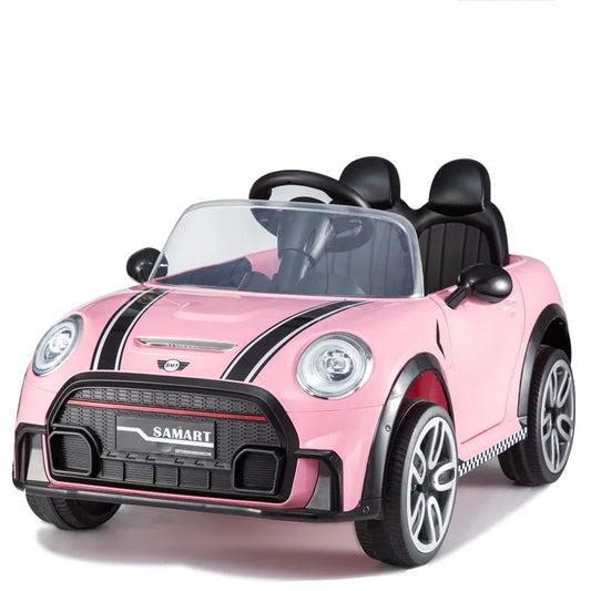 BabyBlush Pink 12V Kids Electric Ride-On Car