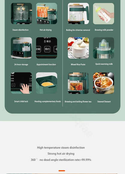 KH-8869 New upgraded professional intelligent constant temperature milk regulator  Baby bottle sterilizer Kettle