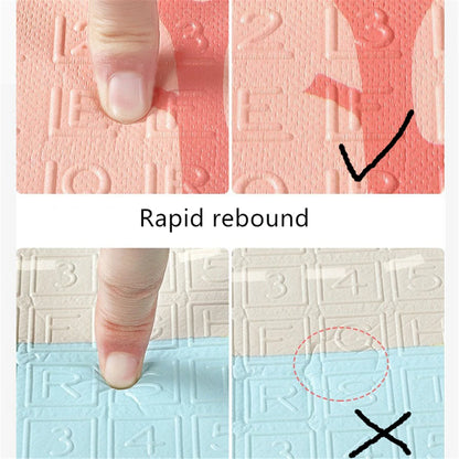 Baby Play Mats For Baby Game Mats Waterproof Children's Rug Playing Activity Gym Mat Crawling Play Floor Folding Soft Carpets