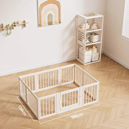 BabyBlush Extra-Large Foldable Baby Playpen (18 Panels)
