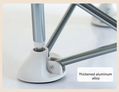 Foldable Baby Highchair with Straps Booster Baby Feeding Chair Portable Baby Seat with Storage Bag for Travelling & Camping