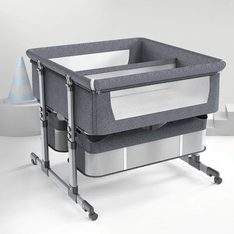 Twin Bedside Baby Crib