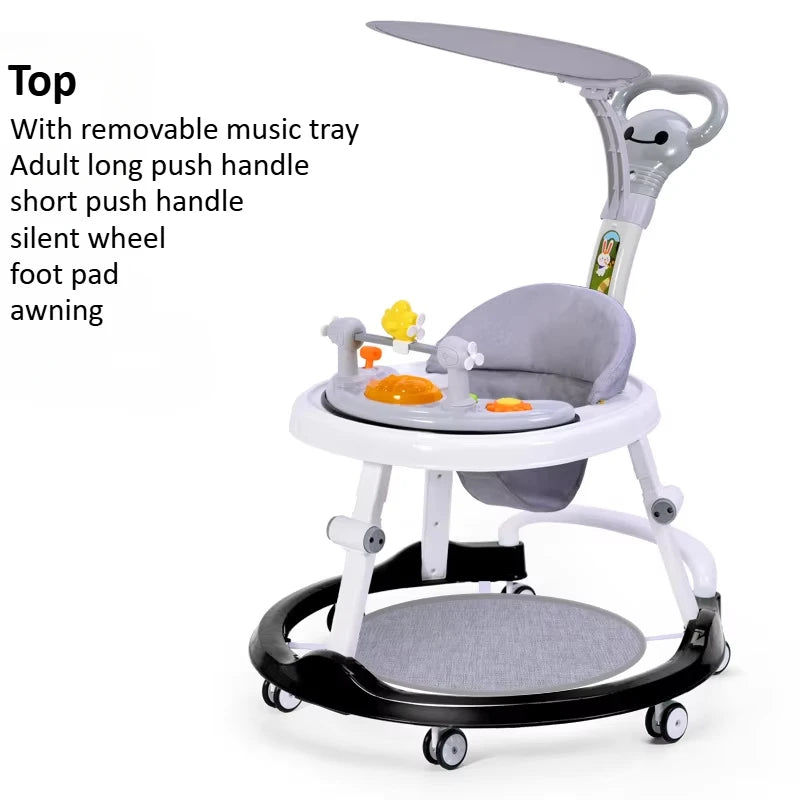 Foldable 3-in-1 Baby Walker – Safe, Smart & Space-Saving