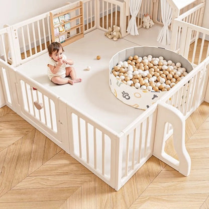 BabyBlush Extra-Large Foldable Baby Playpen (18 Panels)