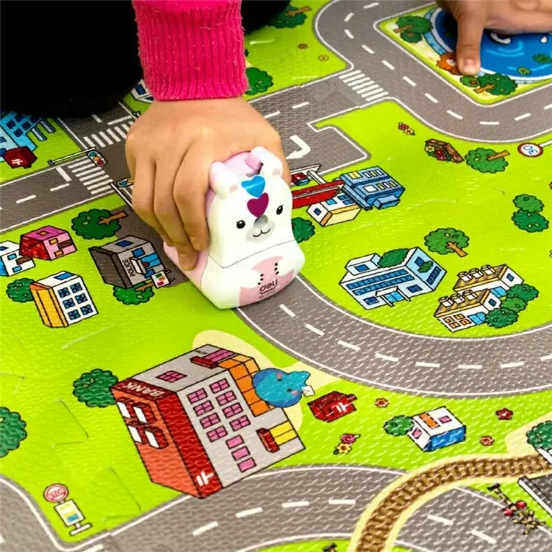 Traffic Adventure Play Mat – Drive, Learn & Explore!