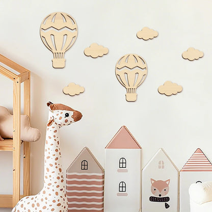Wooden Balloon Wall Decor – Create a Magical Nursery