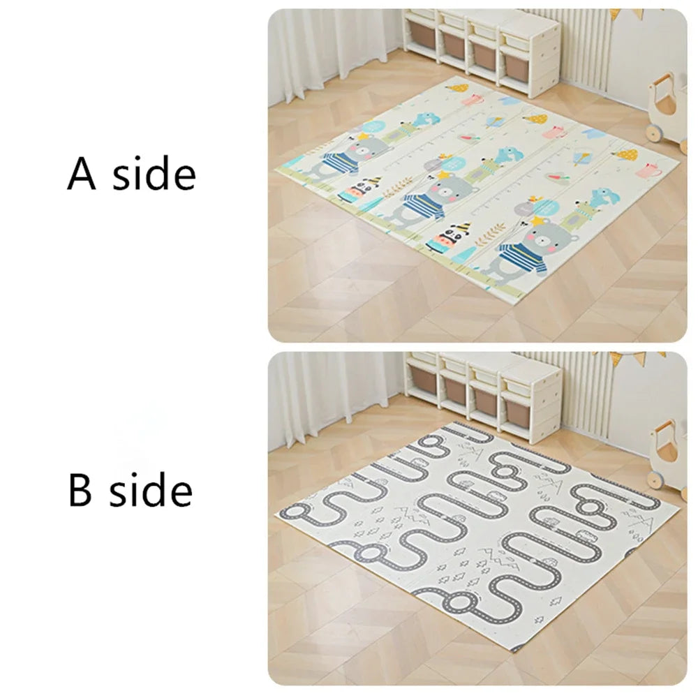 Baby Play Mats For Baby Game Mats Waterproof Children's Rug Playing Activity Gym Mat Crawling Play Floor Folding Soft Carpets