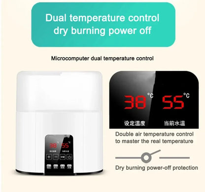 TINSOL Multi-function Baby Nursing Bottle Heater Sterilizer Fast Breast Milk Bottle Warmer with Accurate Temperature Control
