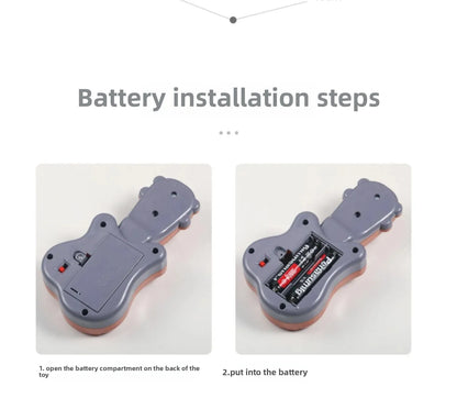 Three-in-One Early Education Baby Walker Stroller Steerable Anti-Tip Multifunctional Toddler Toy Car for Babies Learning to Walk