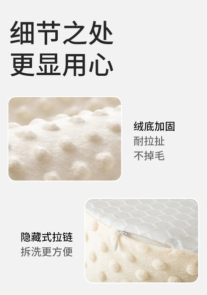 Baby Slope Pillow - Breathable Newborn Pillow for Preventing Milk Choking and Spitting Up - Lying-Down Feeding and Sleeping Aid