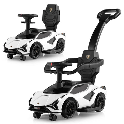 3-in-1 Lamborghini Ride-On Push Car – Grow, Ride & Explore!