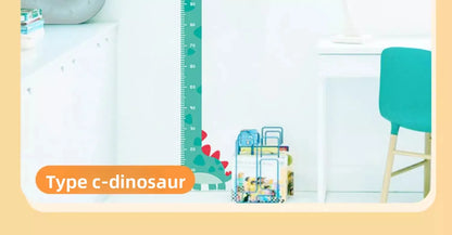 Grow With Me Animal Height Chart Wall Stickers