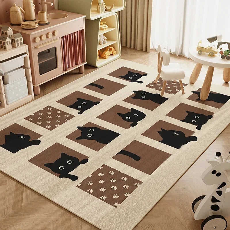 Children Room Carpet Living Room Study Toy Reading Area Baby Crawling Carpet Play Anti Fouling Anti Slip Rug Baby Playing Mat