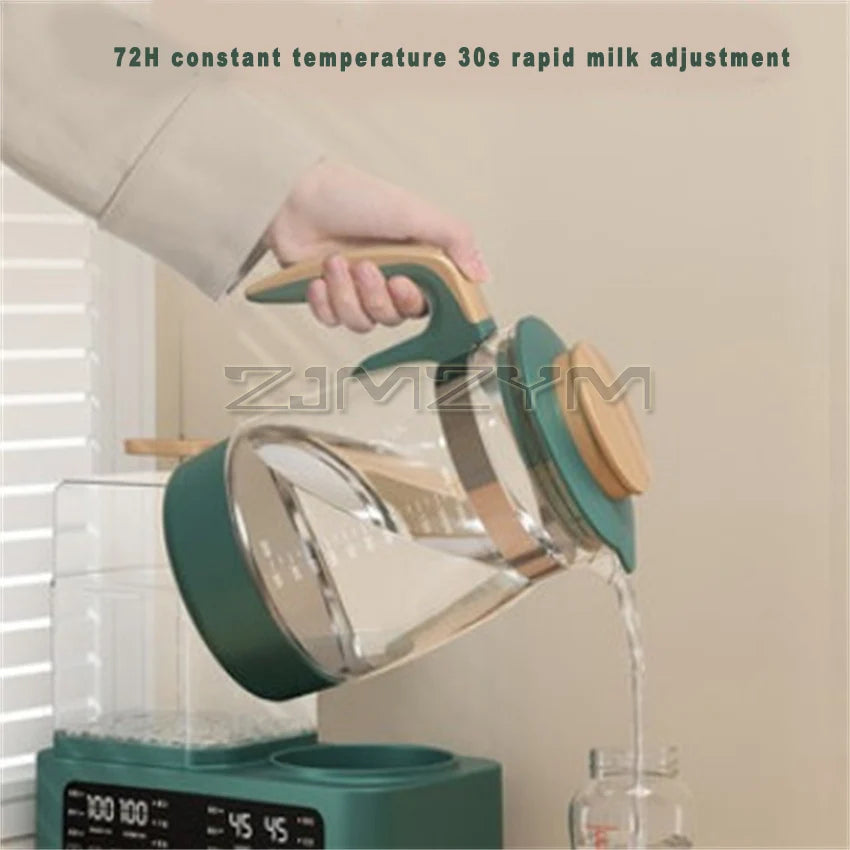 1.3L Baby Bottle Sterilizer Milk Warmer Constant Temperature Kettle Three In One Intelligent Washing Drying Two-in-One