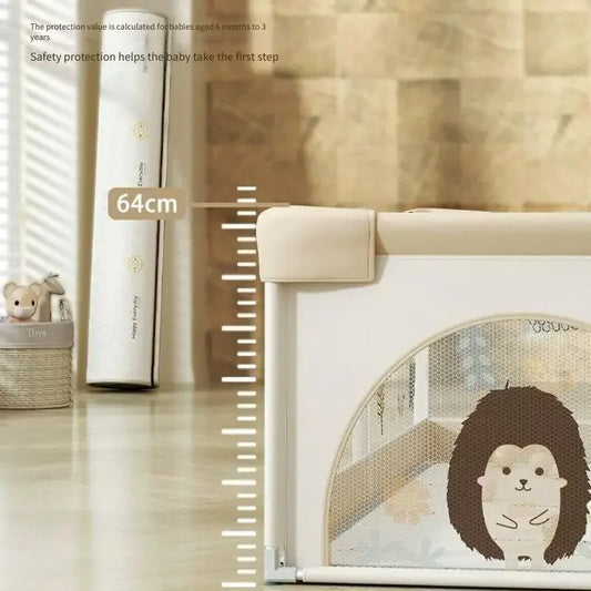 BabyBlush Soft Mesh Baby Playpen with Crawling Mat