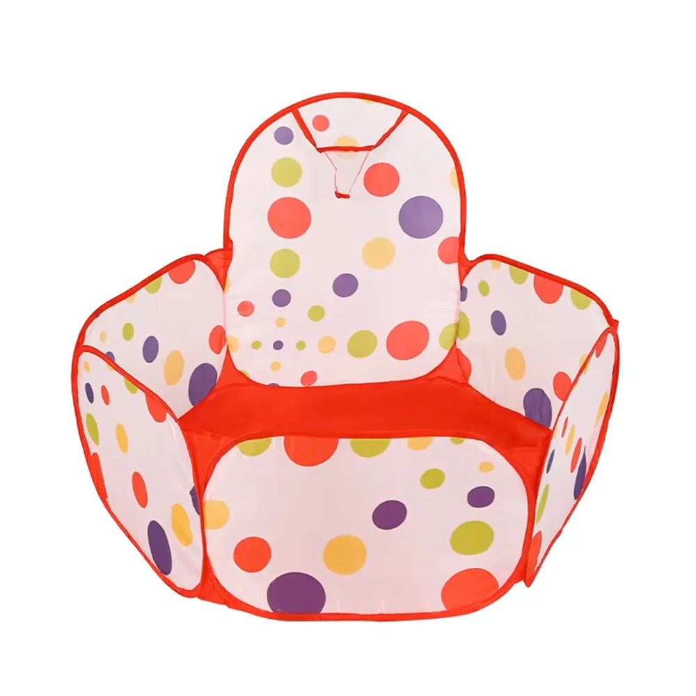 BabyBlush Hexagon Folding Baby Playpen with Basketball Hoop (1.2m)