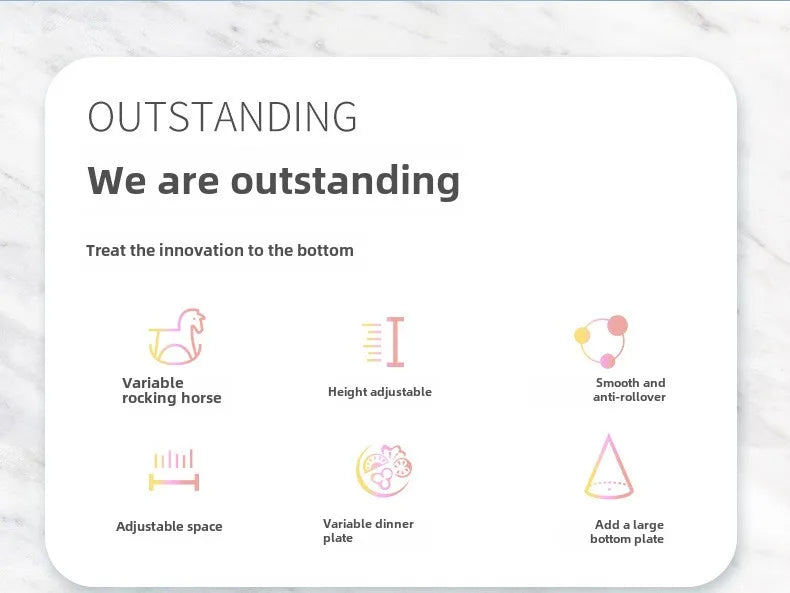 Anti-rollover Children's Multi-functional Baby Walker Baby Trolley with Musical Walker