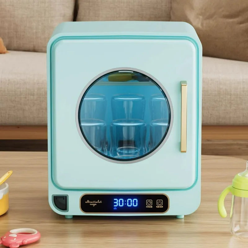 Baby Bottle Sterilizer with Pasteurization, 23L UV Disinfection Cabinet, Multi-functional Disinfection Pot for Baby Accessories