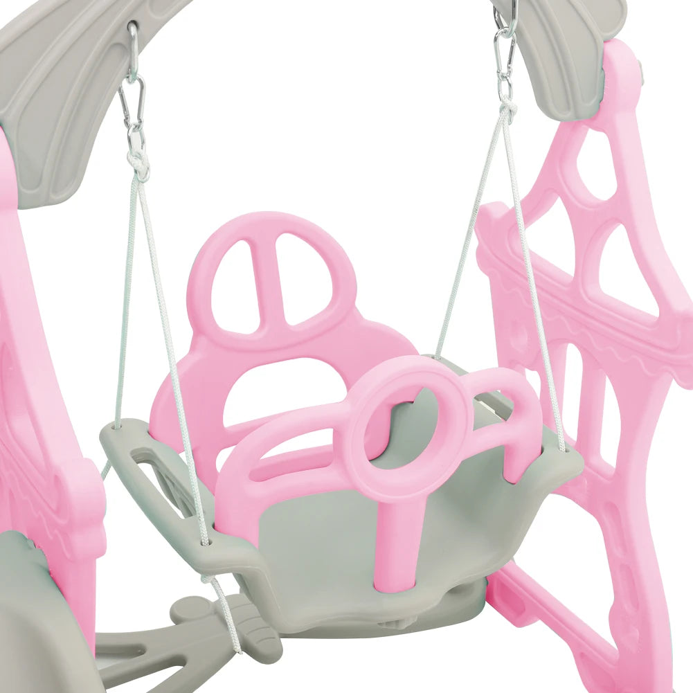 BabyBlush Toddler Swing & Slide Playset