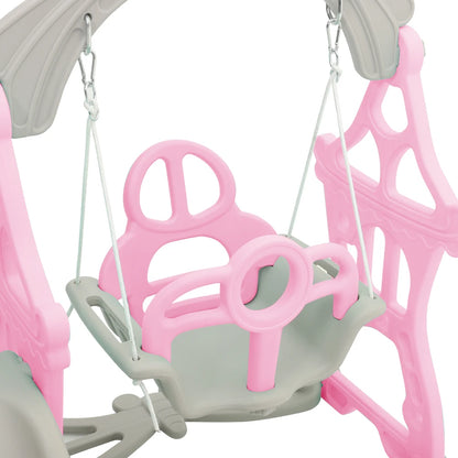 BabyBlush Toddler Swing & Slide Playset