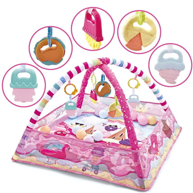 Multifunctional Baby Activity Play Mat & Fitness Gym