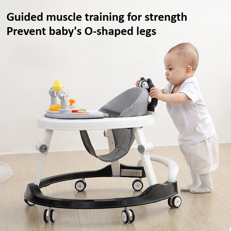 Foldable 3-in-1 Baby Walker – Safe, Smart & Space-Saving