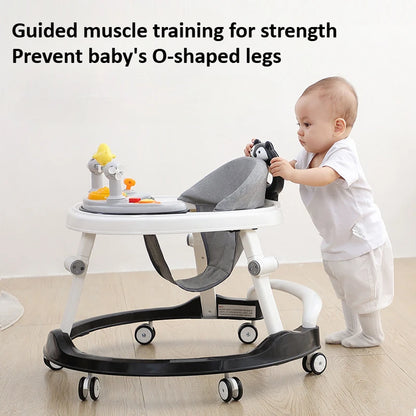 Foldable 3-in-1 Baby Walker – Safe, Smart & Space-Saving