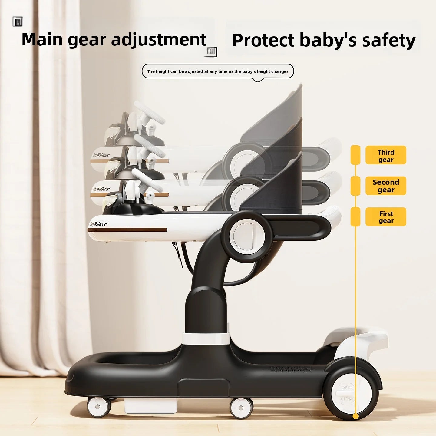 2025 Musical Baby Walker – Smart, Safe & Fun First Steps